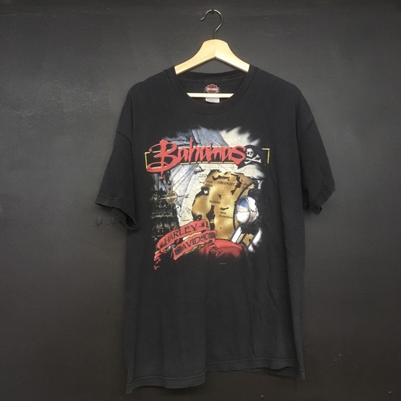 Harley-Davidson Other - Vintage Bahamas Harley Davidson tee